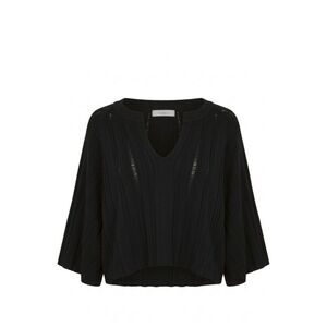 Malo Black Cotton Women Women's Sweater